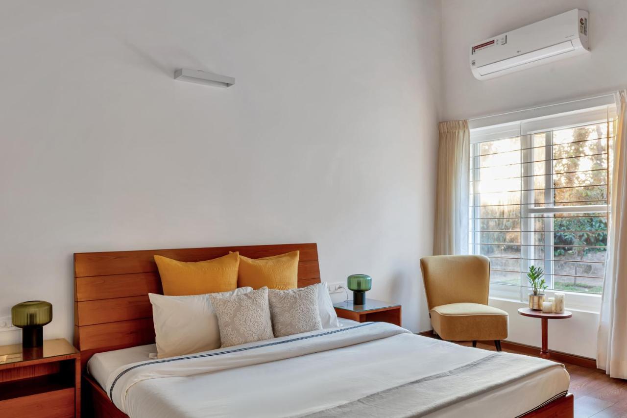 Saffronstays Cafella- A 3-Bdr Elliptical-Roof Villa In Chikmagalur Mudigere المظهر الخارجي الصورة